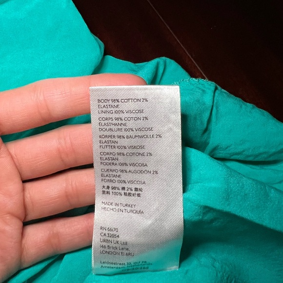 Anthropologie Colorful Geometric Mini Dress - Picture 5 of 5